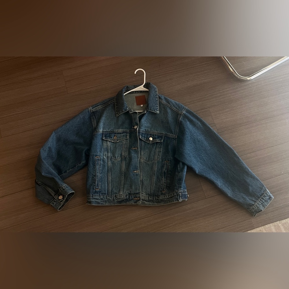 Anine bing rory denim jean jacket